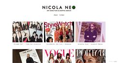Desktop Screenshot of nicolaneo.com